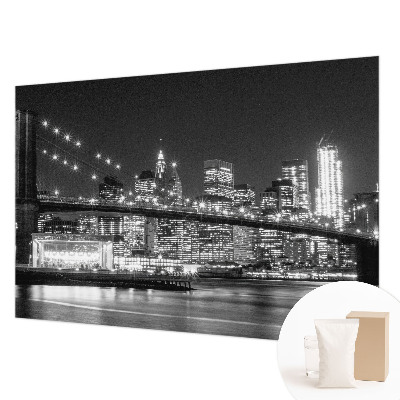 Nowoczesna fototapeta do salonu Nocna panorama