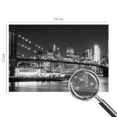 Nowoczesna fototapeta do salonu Nowoczesna fototapeta do salonu Nocna panorama