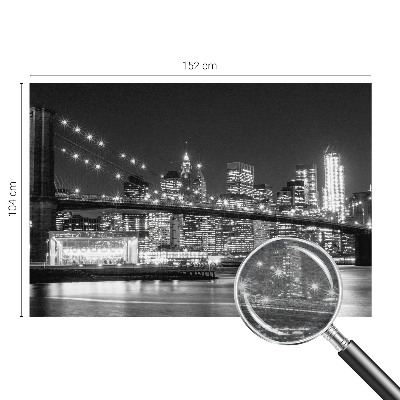 Nowoczesna fototapeta do salonu Nowoczesna fototapeta do salonu Nocna panorama