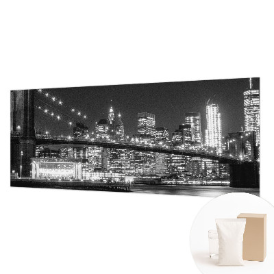 Nowoczesna fototapeta do salonu Nowoczesna fototapeta do salonu Nocna panorama