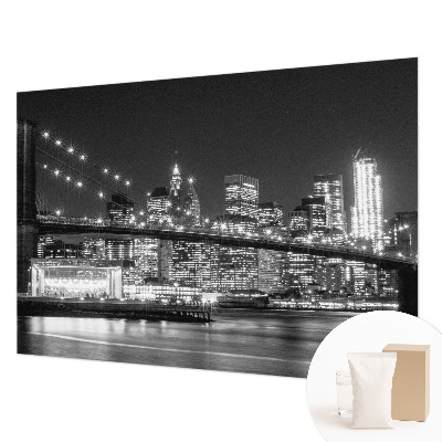 Nowoczesna fototapeta do salonu Nowoczesna fototapeta do salonu Nocna panorama