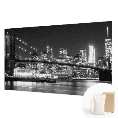 Nowoczesna fototapeta do salonu Nowoczesna fototapeta do salonu Nocna panorama