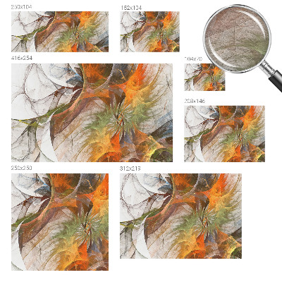 Fototapeta fizelinowa do sypialni Abstrakcyjny kalejdoskop