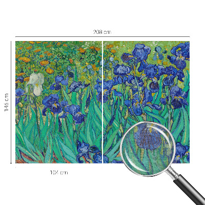 Tapeta fotograficzna fizelinowa Kwiaty ogrodowe