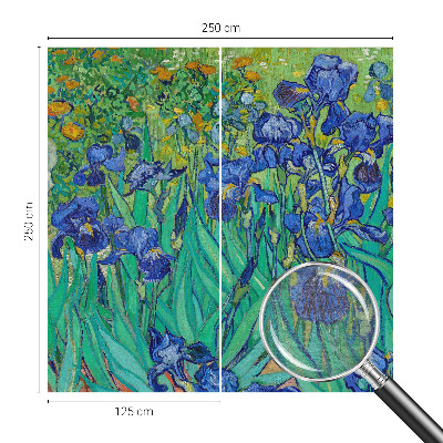 Tapeta fotograficzna fizelinowa Kwiaty ogrodowe