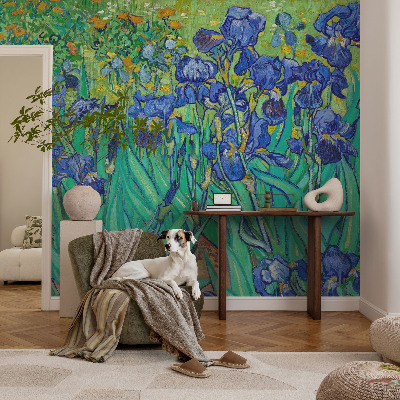 Tapeta fotograficzna fizelinowa Kwiaty ogrodowe