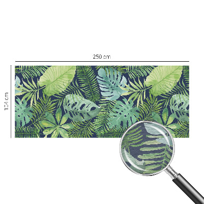 Fototapeta fizelinowa do sypialni Tropikalne liście