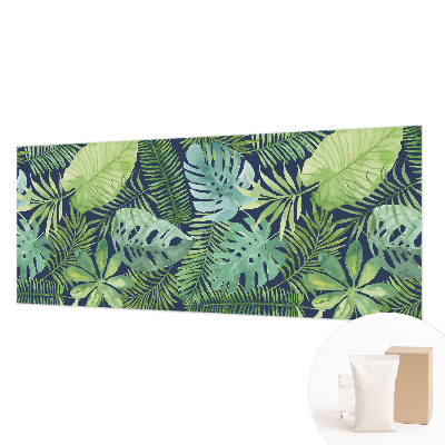 Fototapeta fizelinowa do sypialni Tropikalne liście