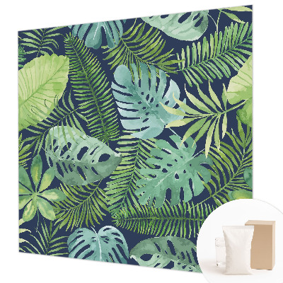 Fototapeta fizelinowa do sypialni Tropikalne liście