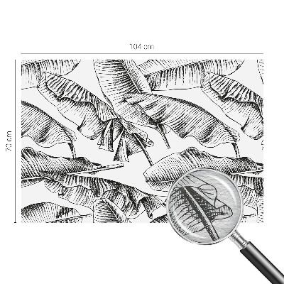 Fototapeta na ścianę Bananowe liście