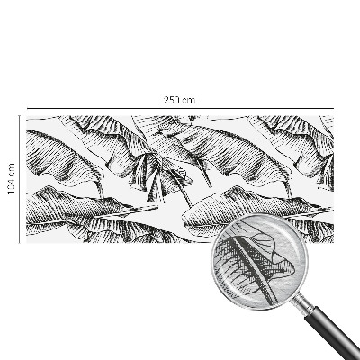 Fototapeta na ścianę Bananowe liście