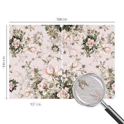 Tapeta fotograficzna fizelinowa Kwiatowy wzór