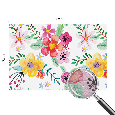 Fototapeta fizelinowa do sypialni Fototapeta fizelinowa do sypialni Kwiatowa świeżość