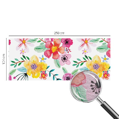 Fototapeta fizelinowa do sypialni Fototapeta fizelinowa do sypialni Kwiatowa świeżość