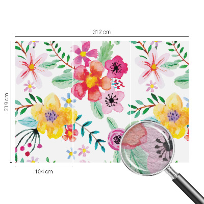 Fototapeta fizelinowa do sypialni Fototapeta fizelinowa do sypialni Kwiatowa świeżość