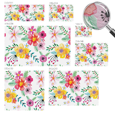 Fototapeta fizelinowa do sypialni Fototapeta fizelinowa do sypialni Kwiatowa świeżość