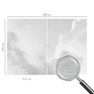 Tapeta fotograficzna Subtelne chmury