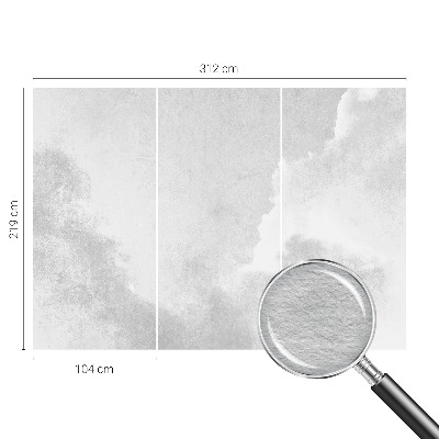 Tapeta fotograficzna Subtelne chmury