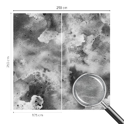 Dekoracyjna fototapeta na ścianę Szare chmury