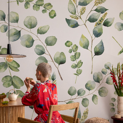 Tapeta fotograficzna Zielone liście