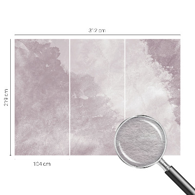 Fototapeta fizelinowa do sypialni Fototapeta fizelinowa do sypialni Fioletowa abstrakcja