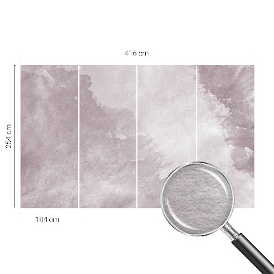 Fototapeta fizelinowa do sypialni Fototapeta fizelinowa do sypialni Fioletowa abstrakcja