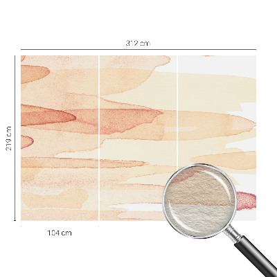 Tapeta fotograficzna fizelinowa Pastelowe pociągnięcia