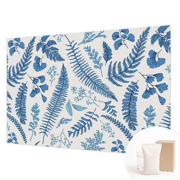 Nowoczesna fototapeta do salonu Botaniczne wzory