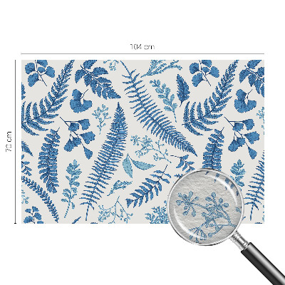 Nowoczesna fototapeta do salonu Botaniczne wzory