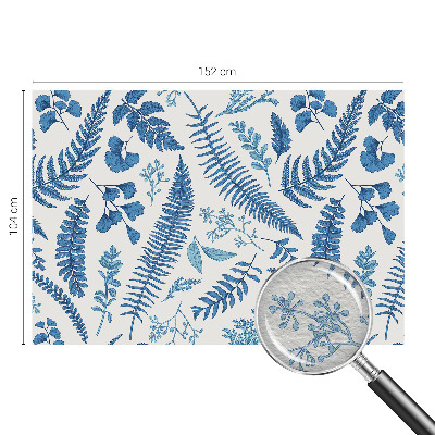 Nowoczesna fototapeta do salonu Botaniczne wzory