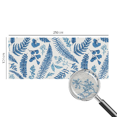 Nowoczesna fototapeta do salonu Botaniczne wzory