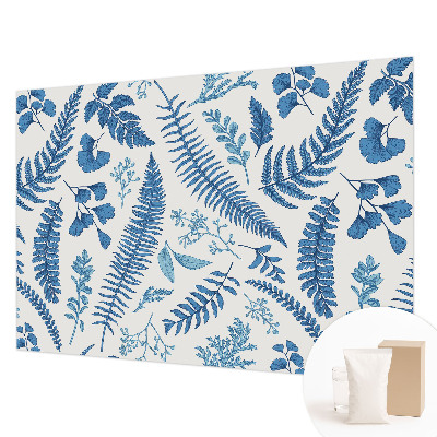 Nowoczesna fototapeta do salonu Botaniczne wzory