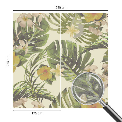 Fototapeta fizelinowa z nadrukiem Egzotyczna flora