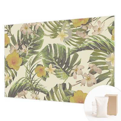 Fototapeta fizelinowa z nadrukiem Egzotyczna flora