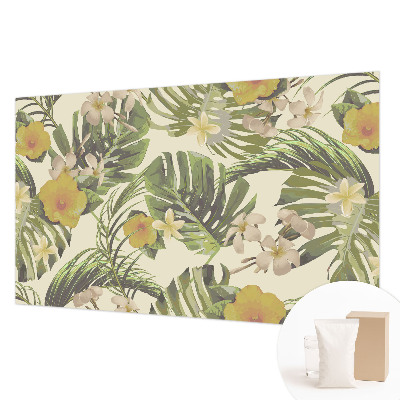 Fototapeta fizelinowa z nadrukiem Egzotyczna flora