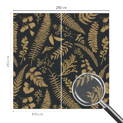 Fototapeta na ścianę z motywem botanicznych liści