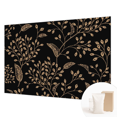Tapeta fotograficzna fizelinowa z motywem botanicznym w eleganckim stylu