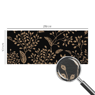 Tapeta fotograficzna fizelinowa z motywem botanicznym w eleganckim stylu