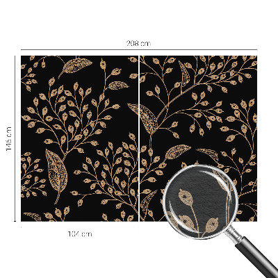 Tapeta fotograficzna fizelinowa z motywem botanicznym w eleganckim stylu