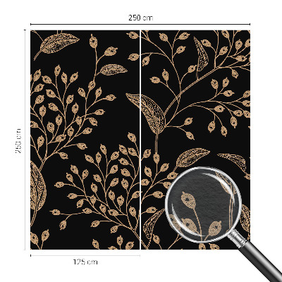 Tapeta fotograficzna fizelinowa z motywem botanicznym w eleganckim stylu