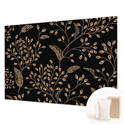 Tapeta fotograficzna fizelinowa z motywem botanicznym w eleganckim stylu