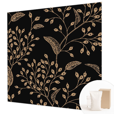 Tapeta fotograficzna fizelinowa z motywem botanicznym w eleganckim stylu