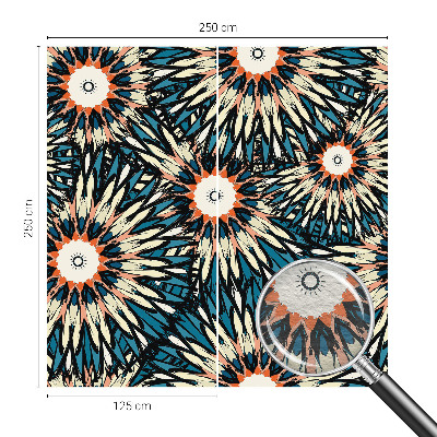 Fototapeta fizelinowa z nadrukiem Kwiatowa energia