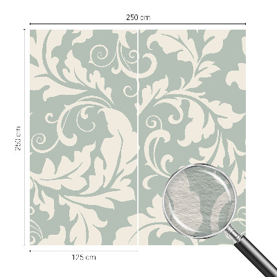 Dekoracyjna fototapeta na ścianę Dekoracyjne liście