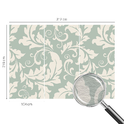 Dekoracyjna fototapeta na ścianę Dekoracyjne liście