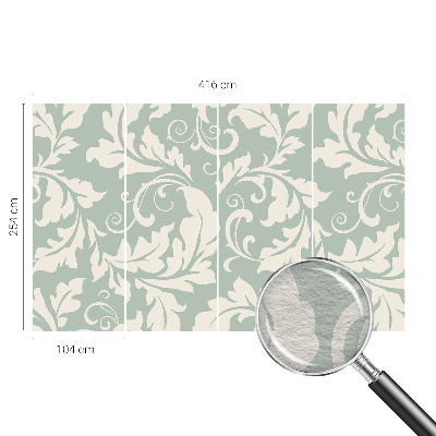 Dekoracyjna fototapeta na ścianę Dekoracyjne liście