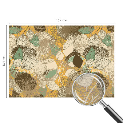 Fototapeta fizelinowa do sypialni Roślinne piękno