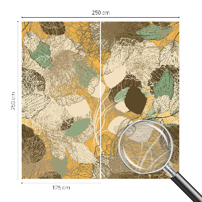 Fototapeta fizelinowa do sypialni Roślinne piękno