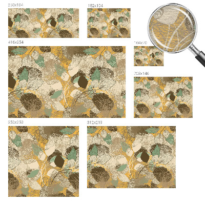 Fototapeta fizelinowa do sypialni Roślinne piękno