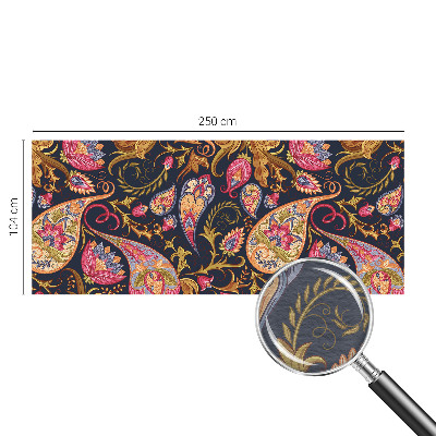 Fototapeta na ścianę z motywem kolorowego paisley